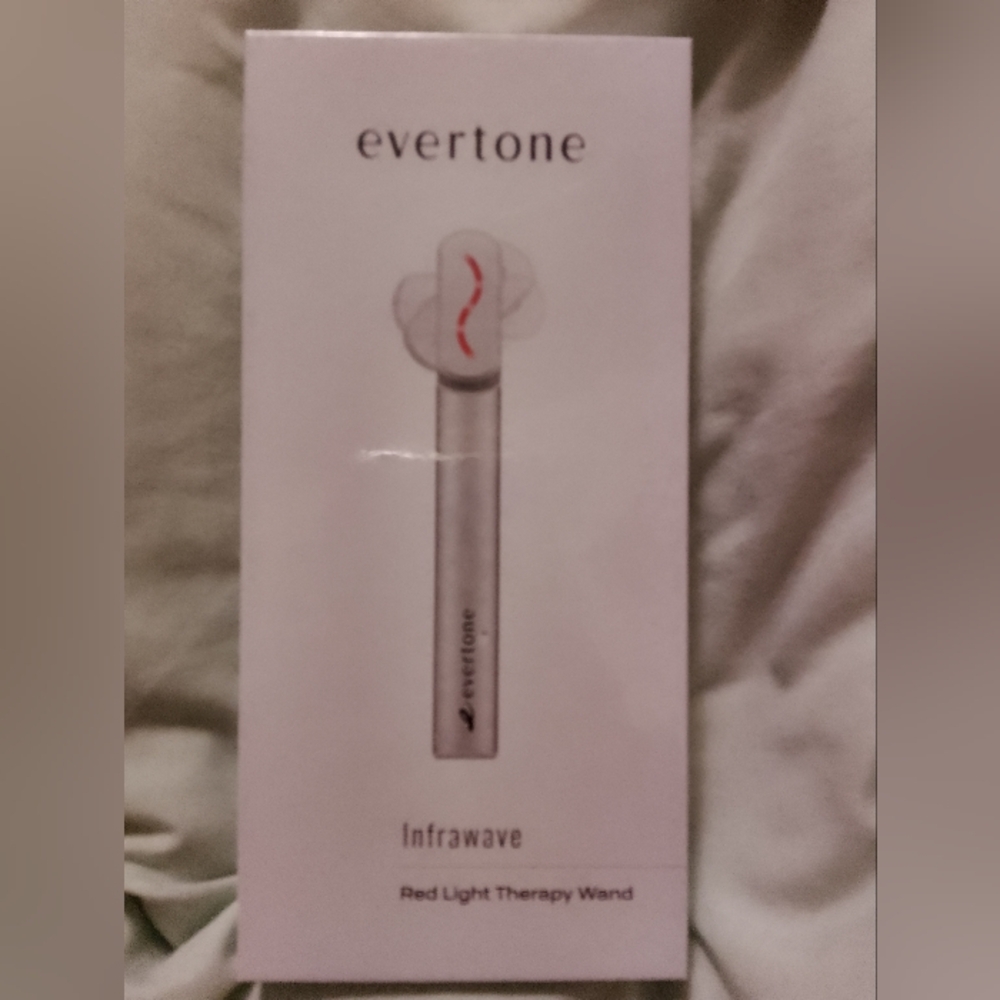 🆕 Red LED Skincare 🧖🏻‍♀️ Never Used Evertone Infrawave Red Light Therapy Wand
